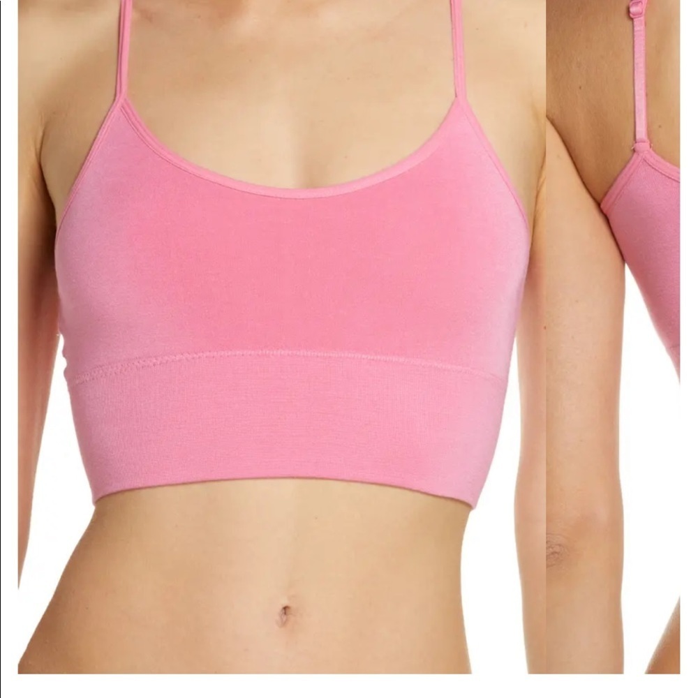Z Zella Hot pink ports bra